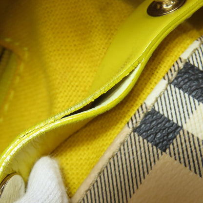 BURBERRY バーバリー ノバチェック トートバッグ PVC レディース 中古