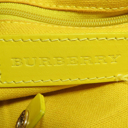 BURBERRY バーバリー ノバチェック トートバッグ PVC レディース 中古