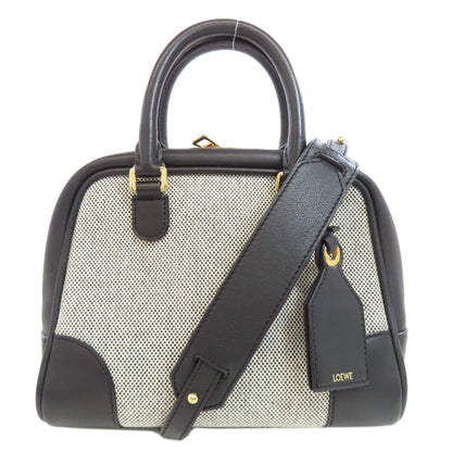 LOEWE ロエベ 2WAY ハンドバッグ キャンバス レディース 中古