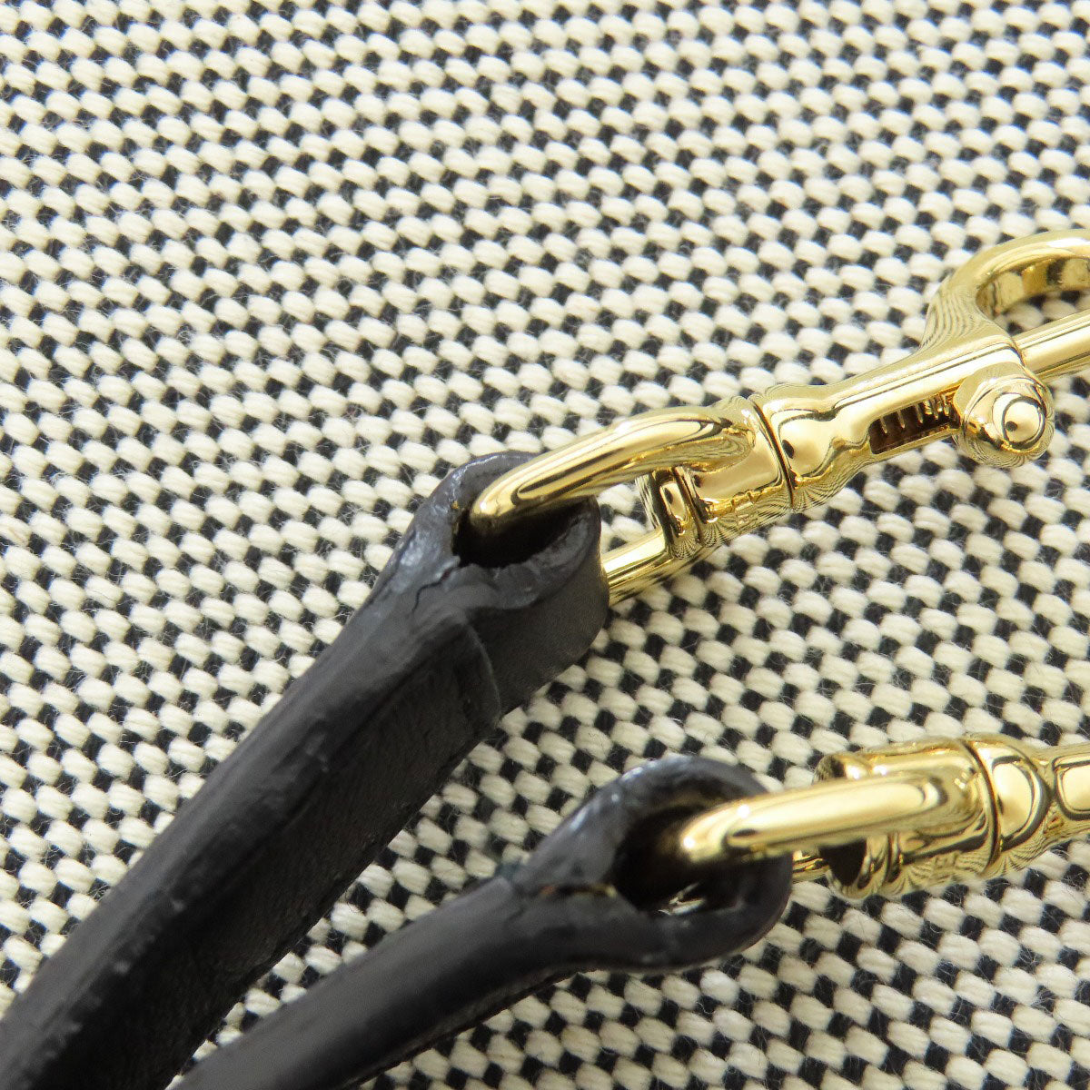 LOEWE ロエベ 2WAY ハンドバッグ キャンバス レディース 中古