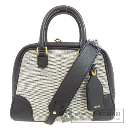 LOEWE ロエベ 2WAY ハンドバッグ キャンバス レディース 中古