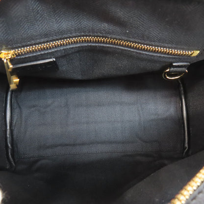LOEWE ロエベ 2WAY ハンドバッグ キャンバス レディース 中古