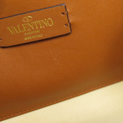 VALENTINO バレンティノ Vロゴ ミニバンダナプリント 2WAY ハンドバッグ キャンバス レディース 中古
