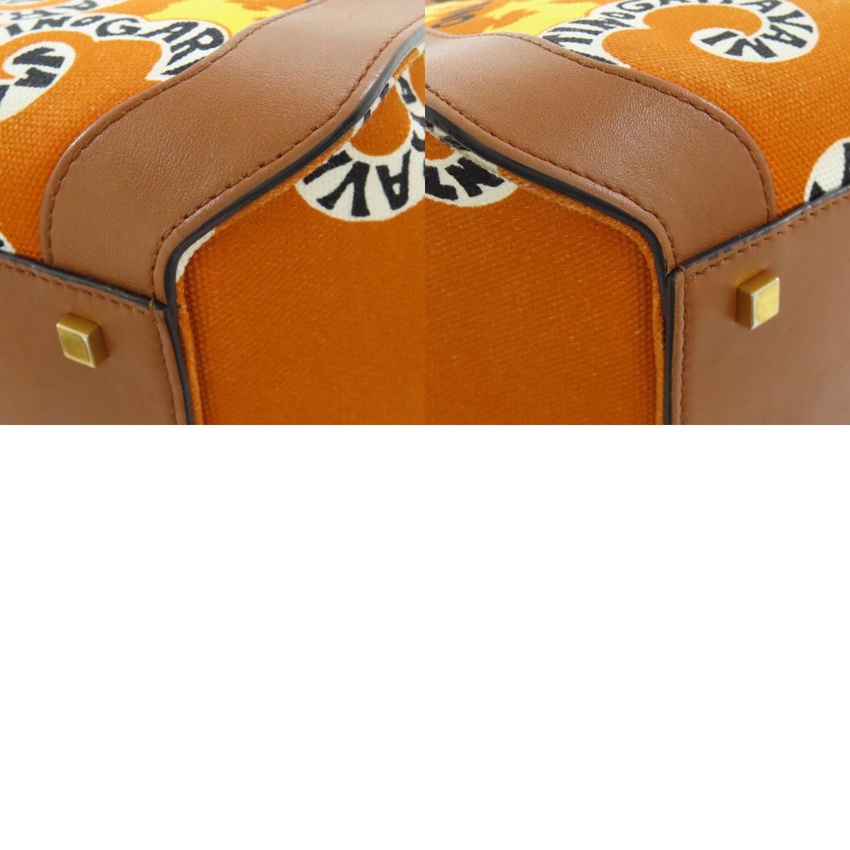 VALENTINO バレンティノ Vロゴ ミニバンダナプリント 2WAY ハンドバッグ キャンバス レディース 中古