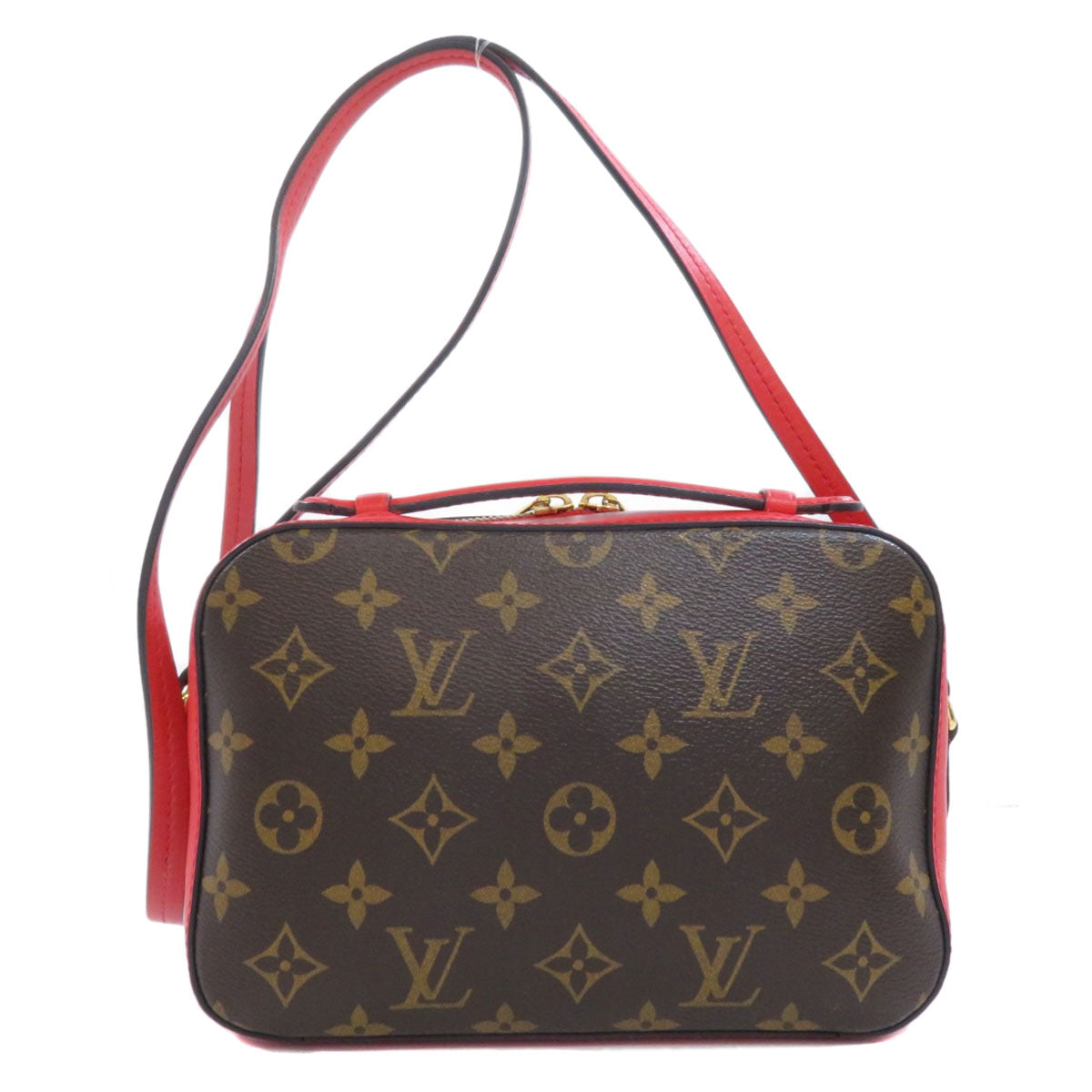 LOUIS VUITTON ルイヴィトン M43556 サントンジュ ショルダーバッグ モノグラムキャンバス レディース 中古