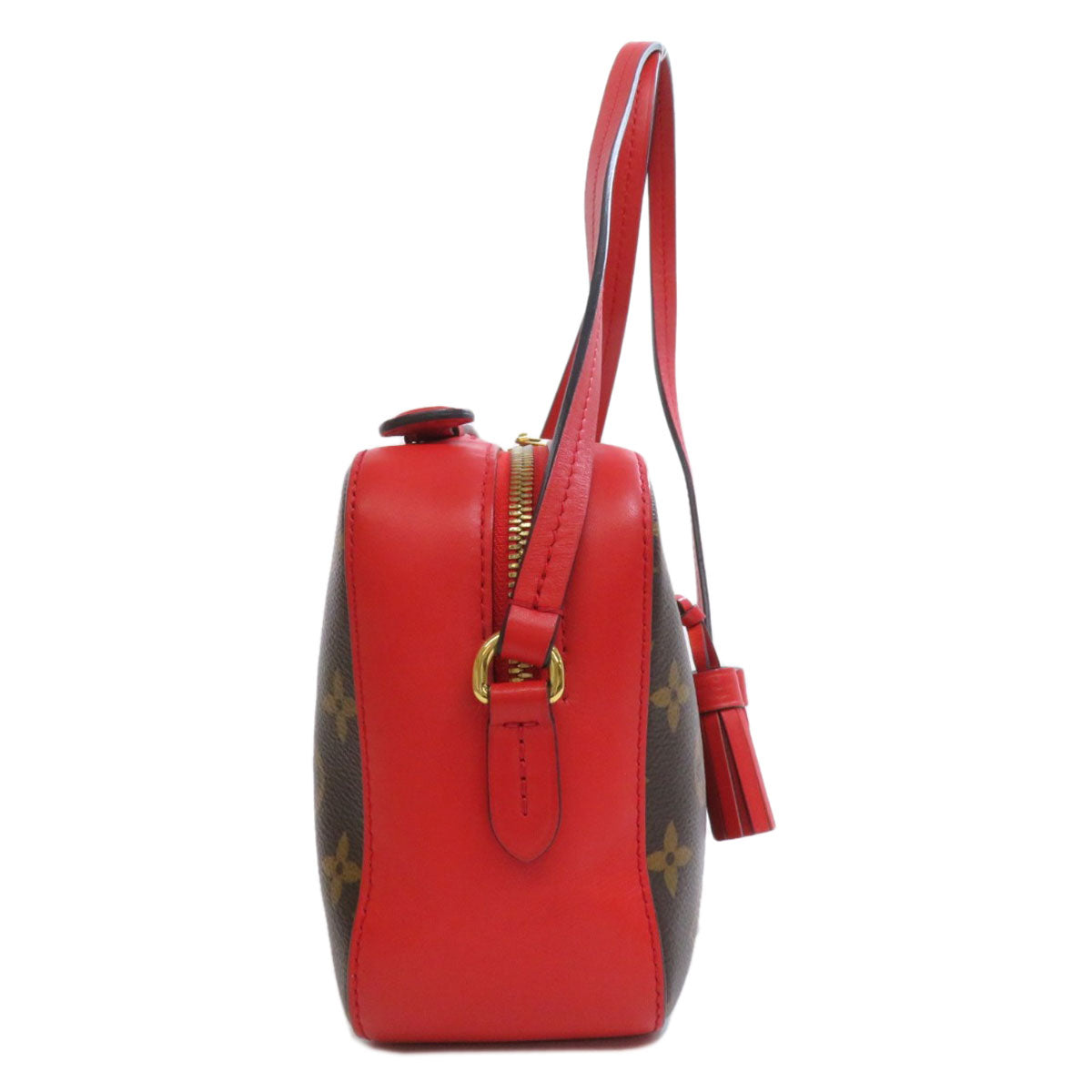 LOUIS VUITTON ルイヴィトン M43556 サントンジュ ショルダーバッグ モノグラムキャンバス レディース 中古