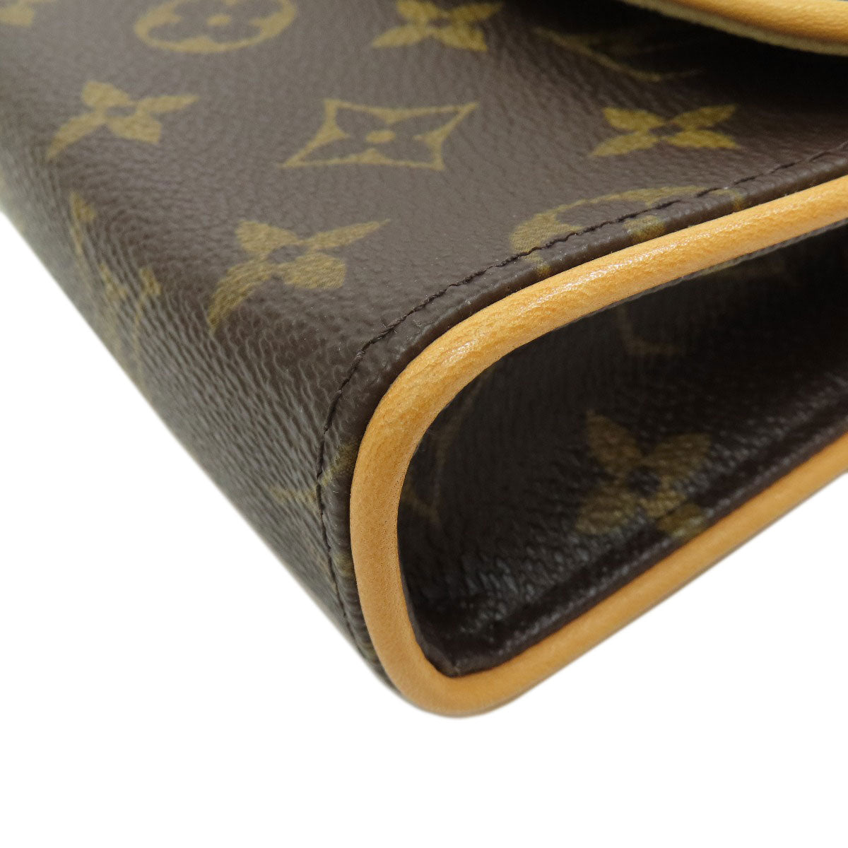 LOUIS VUITTON ルイヴィトン M51855 ポシェット・フロランティーヌ ヒップバッグ・ウエストバッグ モノグラムキャンバス レディース 中古