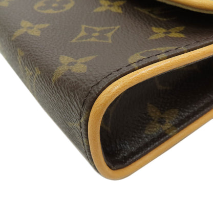 LOUIS VUITTON ルイヴィトン M51855 ポシェット・フロランティーヌ ヒップバッグ・ウエストバッグ モノグラムキャンバス レディース 中古