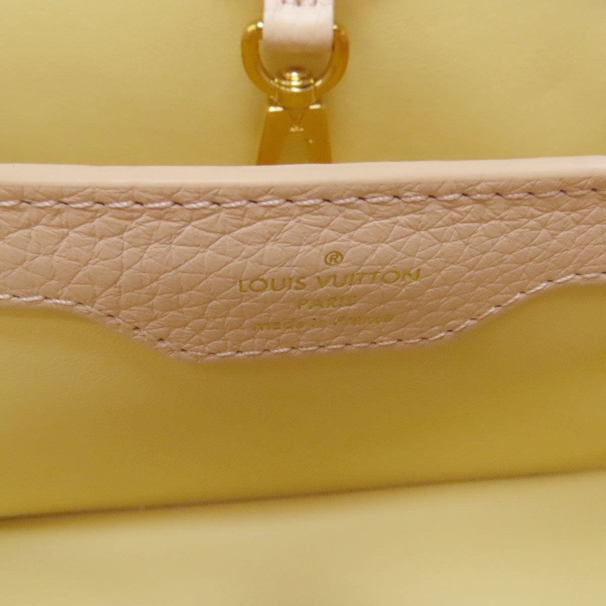 LOUIS VUITTON ルイヴィトン M22514 カプシーヌBB ハンドバッグ トリヨンレザー レディース 中古