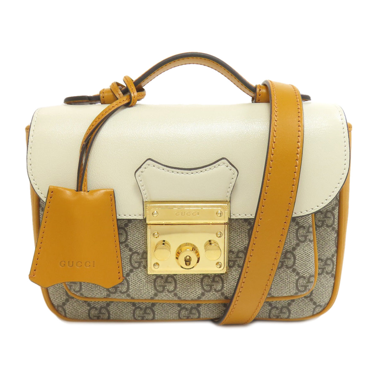 GUCCI グッチ 658487 GGスプリーム 2WAY ハンドバッグ PVC レディース 中古