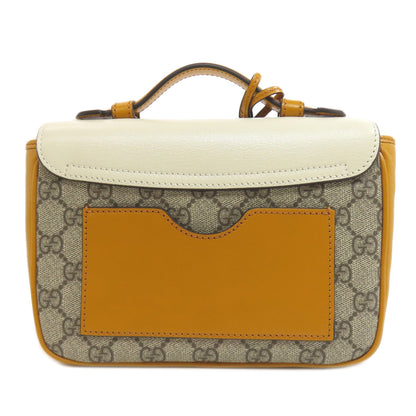 GUCCI グッチ 658487 GGスプリーム 2WAY ハンドバッグ PVC レディース 中古