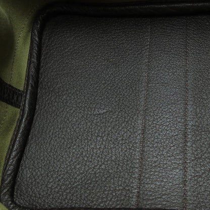 HERMES エルメス ガーデンパーティPM シルバー金具 トートバッグ トワルオフィシェ レディース 中古