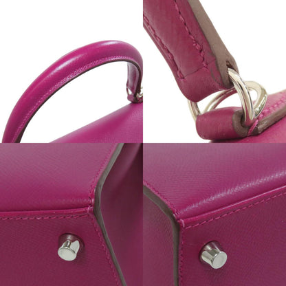 HERMES エルメス ケリー25 シルバー金具 ハンドバッグ エプソン レディース 中古