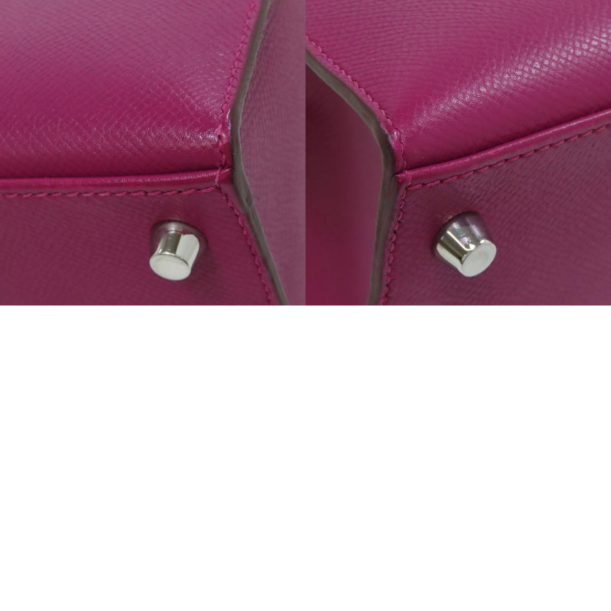 HERMES エルメス ケリー25 シルバー金具 ハンドバッグ エプソン レディース 中古