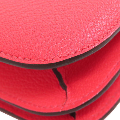 HERMES エルメス コンスタンス18 シルバー金具 ショルダーバッグ シェーブル レディース 中古