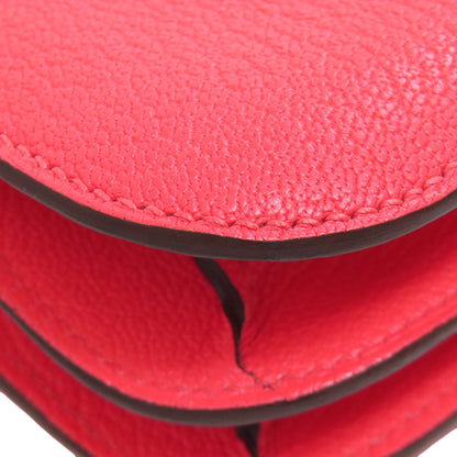 HERMES エルメス コンスタンス18 シルバー金具 ショルダーバッグ シェーブル レディース 中古