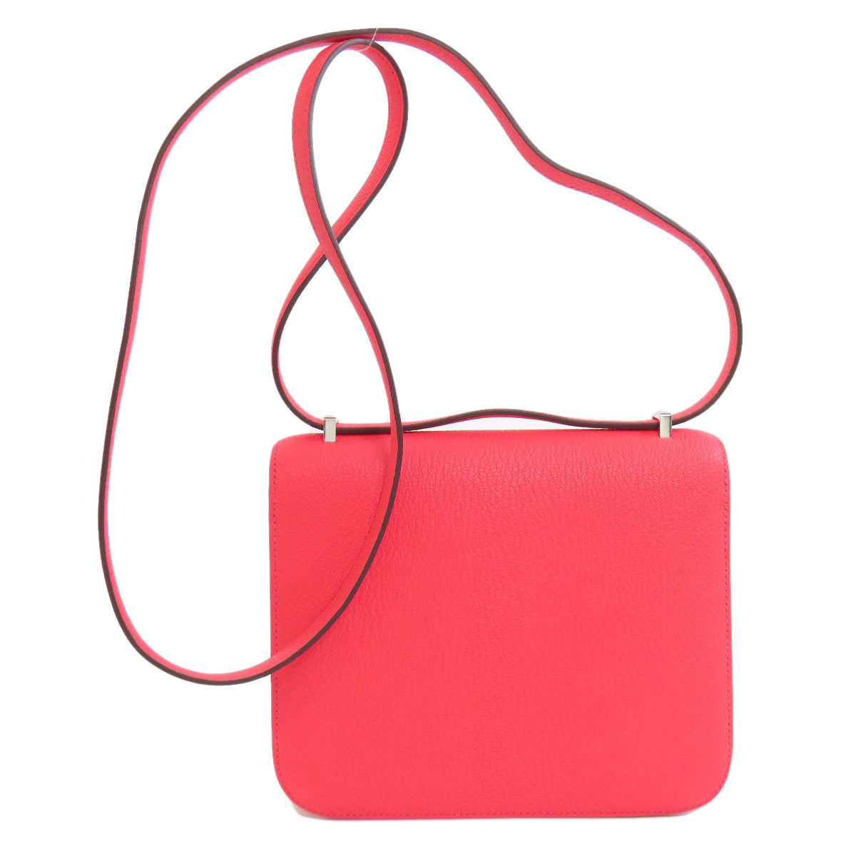 HERMES エルメス コンスタンス18 シルバー金具 ショルダーバッグ シェーブル レディース 中古