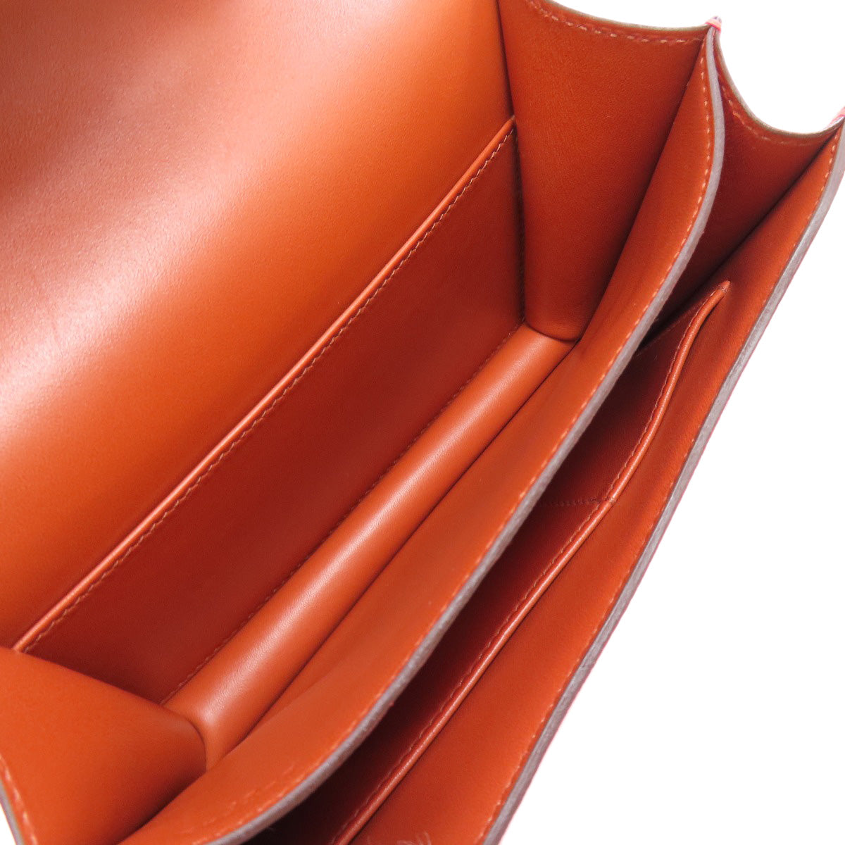 HERMES エルメス コンスタンス18 シルバー金具 ショルダーバッグ シェーブル レディース 中古