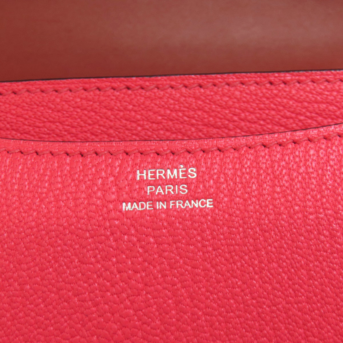 HERMES エルメス コンスタンス18 シルバー金具 ショルダーバッグ シェーブル レディース 中古