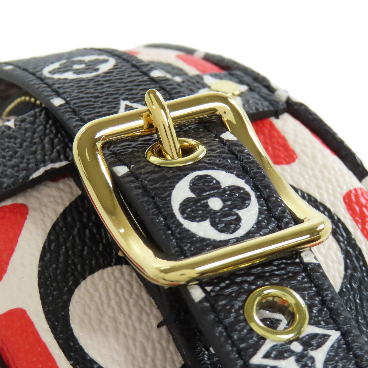LOUIS VUITTON ルイヴィトン M45366 ボワットシャポースープル ショルダーバッグ モノグラムジャイアント レディース 中古