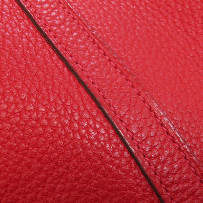 HERMES エルメス ピコタンロックMM ルージュカザック シルバー金具 ハンドバッグ トリヨン レディース 中古