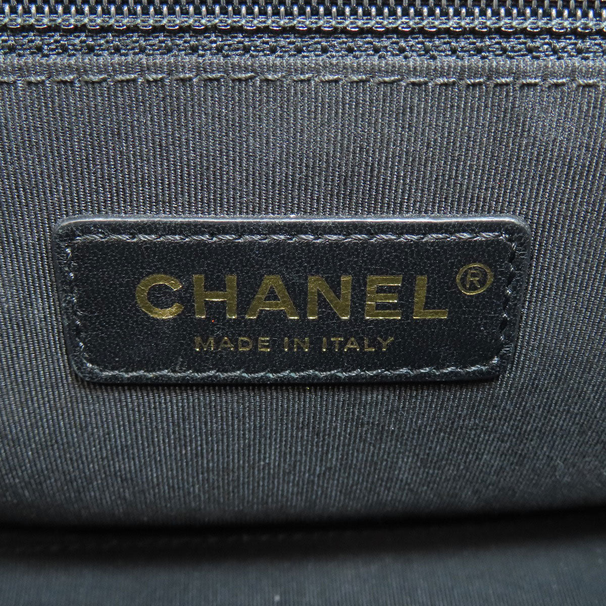 CHANEL シャネル Vステッチ ゴールド金具 2WAY ショルダーバッグ ラムスキン レディース 中古