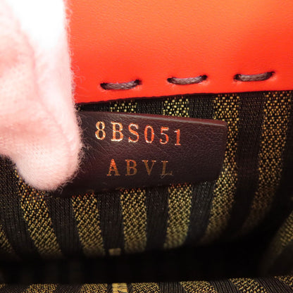 FENDI フェンディ サンシャインショッパー ミニ 2WAY ハンドバッグ レザー レディース 中古