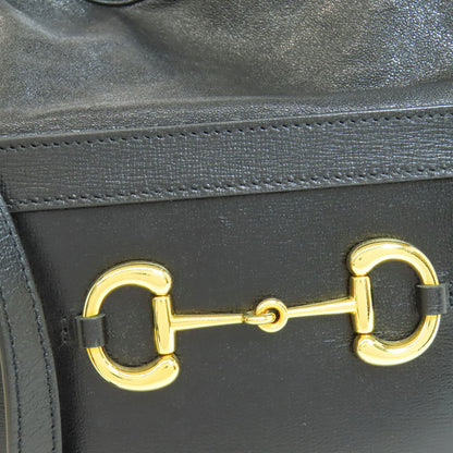 GUCCI グッチ 602118 ホースビット バケットバッグ ロングショルダー ショルダーバッグ レザー レディース 中古