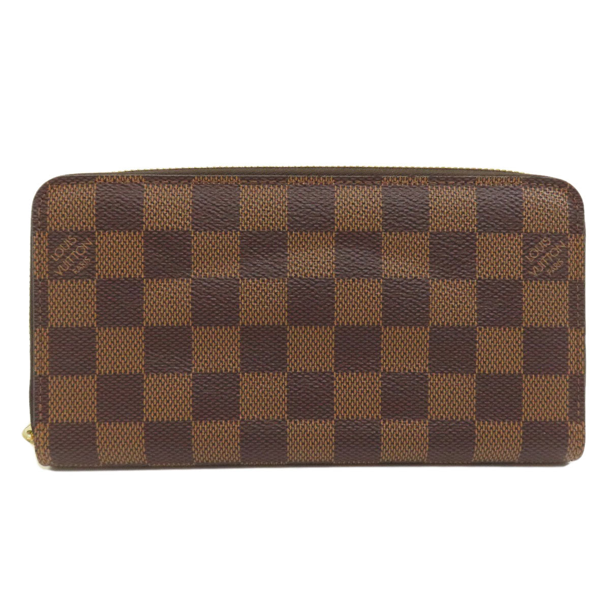 LOUIS VUITTON ルイヴィトン N60015 ジッピー・ウォレット 旧 長財布（小銭入れあり） ダミエキャンバス レディース 中古