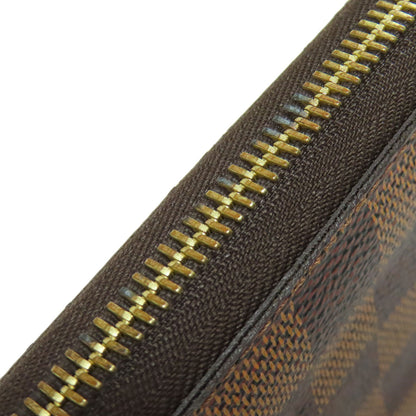 LOUIS VUITTON ルイヴィトン N60015 ジッピー・ウォレット 旧 長財布（小銭入れあり） ダミエキャンバス レディース 中古