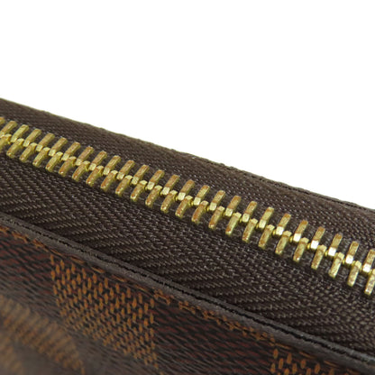 LOUIS VUITTON ルイヴィトン N60015 ジッピー・ウォレット 旧 長財布（小銭入れあり） ダミエキャンバス レディース 中古