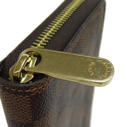 LOUIS VUITTON ルイヴィトン N60015 ジッピー・ウォレット 旧 長財布（小銭入れあり） ダミエキャンバス レディース 中古