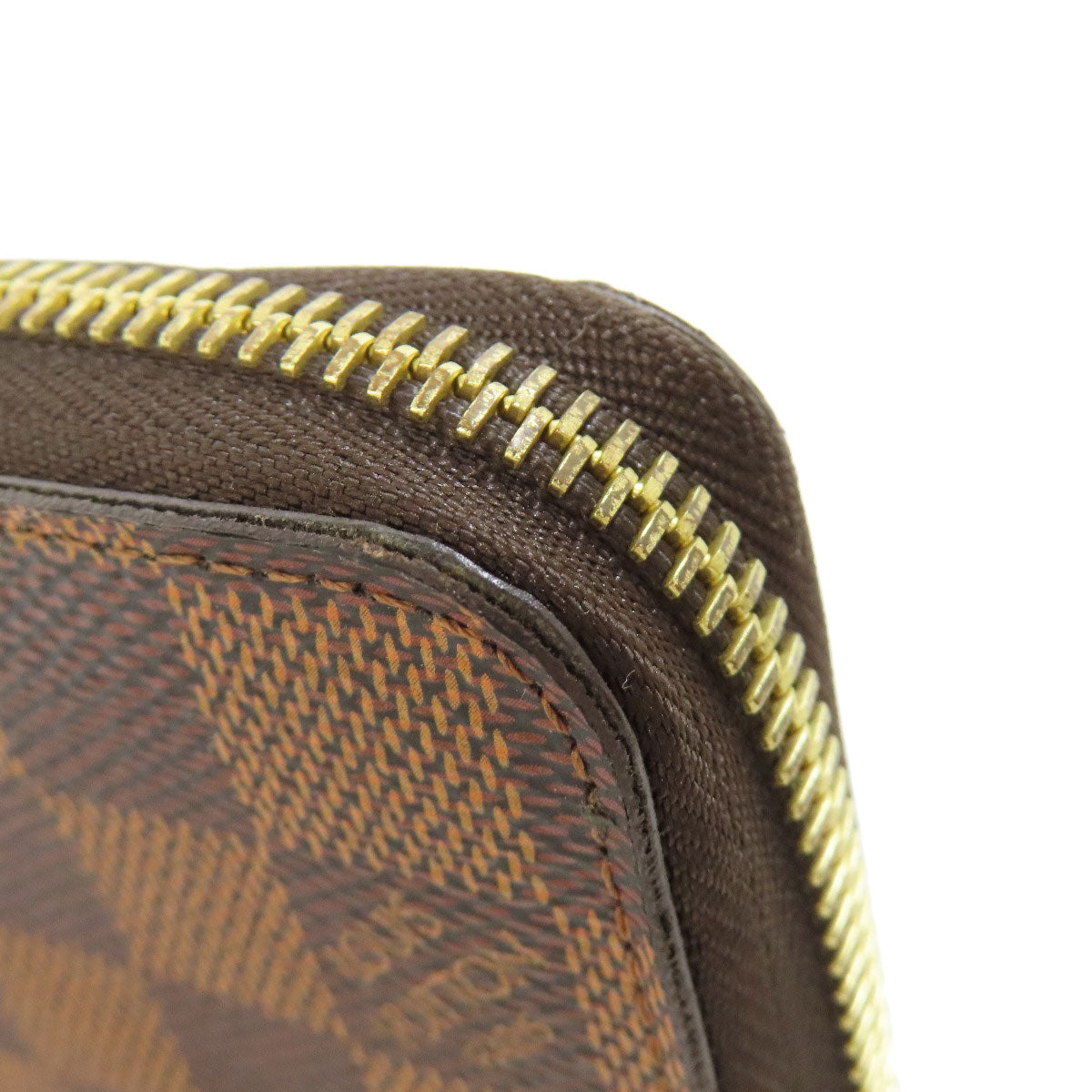 LOUIS VUITTON ルイヴィトン N60015 ジッピー・ウォレット 旧 長財布（小銭入れあり） ダミエキャンバス レディース 中古