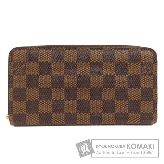 LOUIS VUITTON ルイヴィトン N60015 ジッピー・ウォレット 旧 長財布（小銭入れあり） ダミエキャンバス レディース 中古