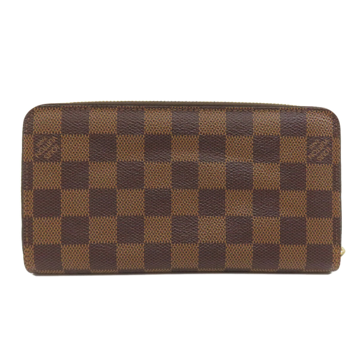 LOUIS VUITTON ルイヴィトン N60015 ジッピー・ウォレット 旧 長財布（小銭入れあり） ダミエキャンバス レディース 中古