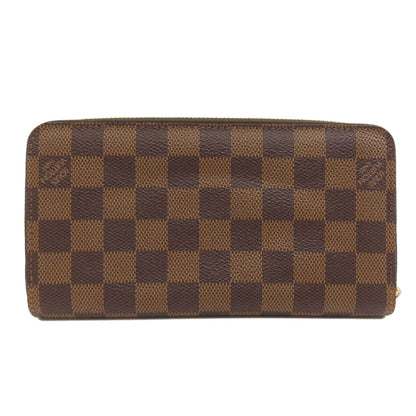 LOUIS VUITTON ルイヴィトン N60015 ジッピー・ウォレット 旧 長財布（小銭入れあり） ダミエキャンバス レディース 中古
