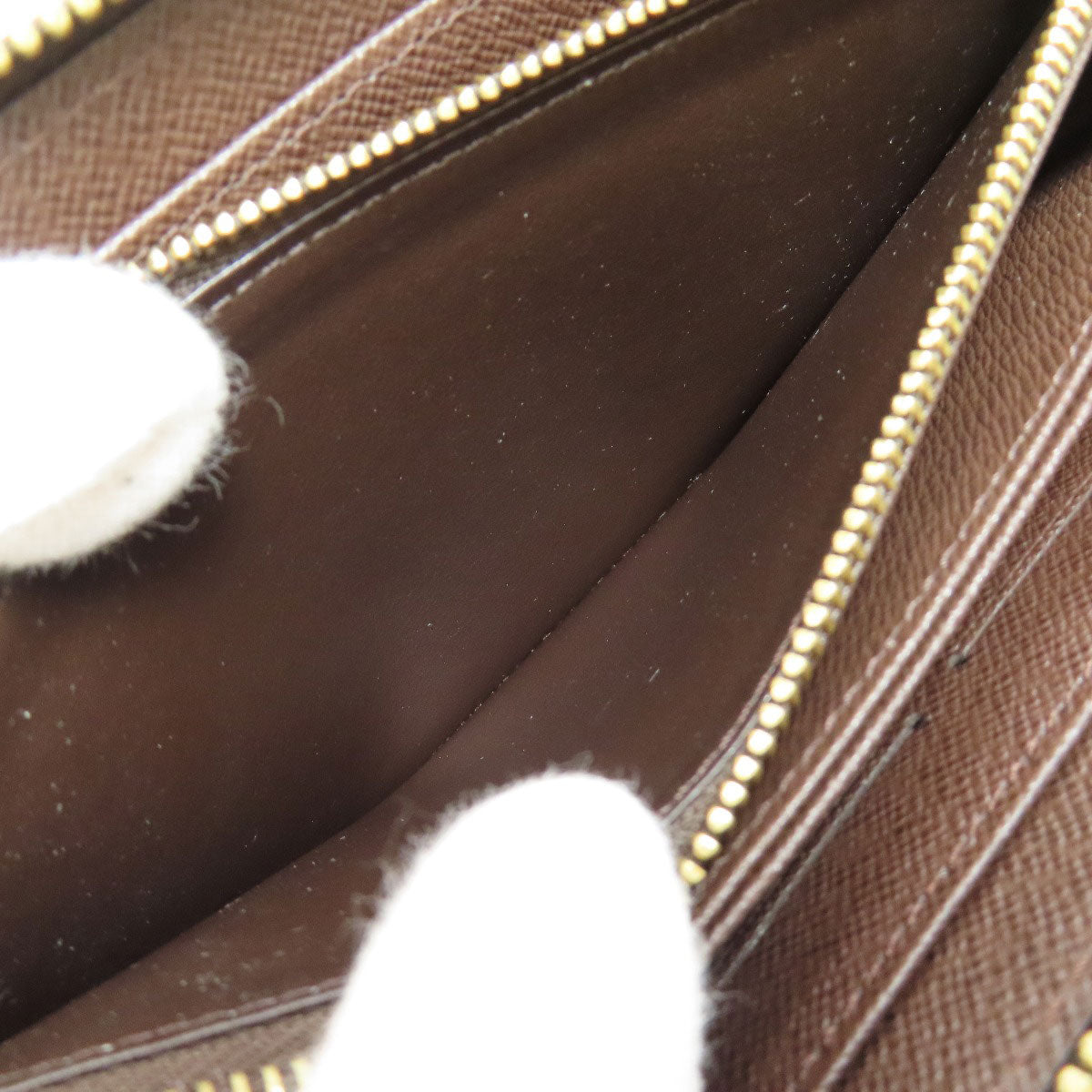 LOUIS VUITTON ルイヴィトン N60015 ジッピー・ウォレット 旧 長財布（小銭入れあり） ダミエキャンバス レディース 中古