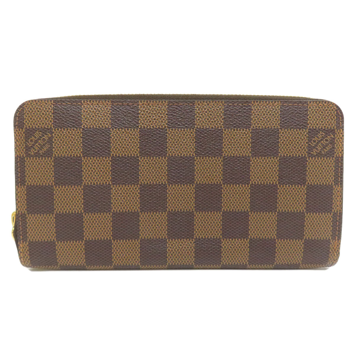 LOUIS VUITTON ルイヴィトン N60015 ジッピー・ウォレット 旧 長財布（小銭入れあり） ダミエキャンバス レディース 中古