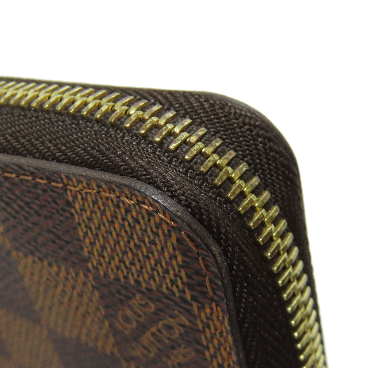 LOUIS VUITTON ルイヴィトン N60015 ジッピー・ウォレット 旧 長財布（小銭入れあり） ダミエキャンバス レディース 中古
