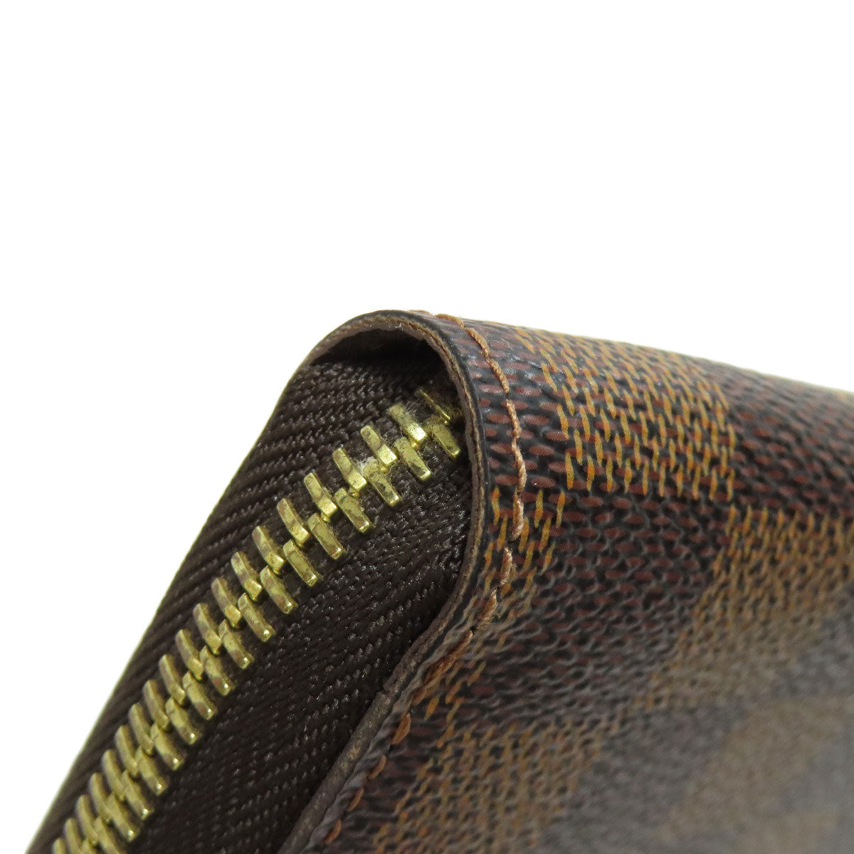 LOUIS VUITTON ルイヴィトン N60015 ジッピー・ウォレット 旧 長財布（小銭入れあり） ダミエキャンバス レディース 中古