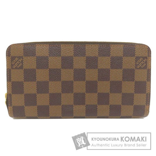 LOUIS VUITTON ルイヴィトン N60015 ジッピー・ウォレット 旧 長財布（小銭入れあり） ダミエキャンバス レディース 中古