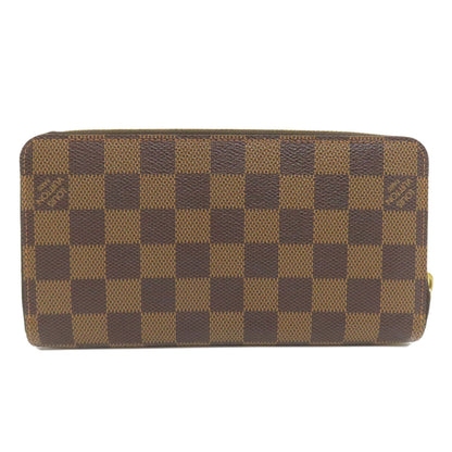 LOUIS VUITTON ルイヴィトン N60015 ジッピー・ウォレット 旧 長財布（小銭入れあり） ダミエキャンバス レディース 中古