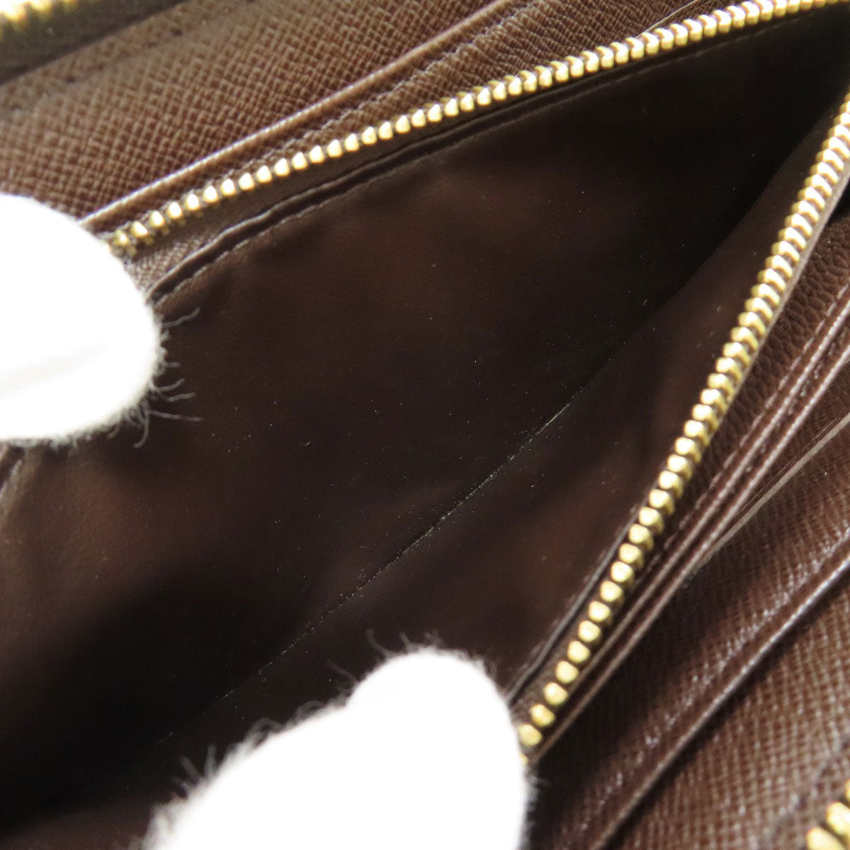 LOUIS VUITTON ルイヴィトン N60015 ジッピー・ウォレット 旧 長財布（小銭入れあり） ダミエキャンバス レディース 中古