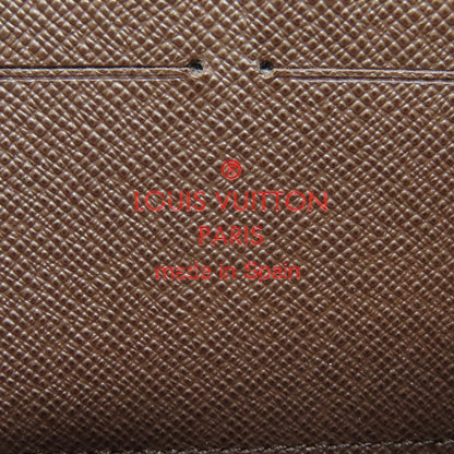 LOUIS VUITTON ルイヴィトン N60015 ジッピー・ウォレット 旧 長財布（小銭入れあり） ダミエキャンバス レディース 中古