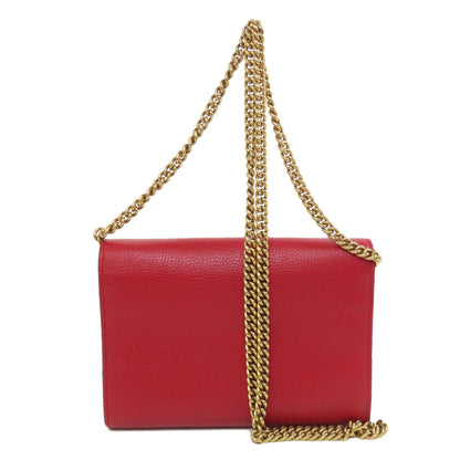 GUCCI グッチ 401232 GGマーモント チェーンウォレット 長財布（小銭入れあり） レザー レディース 中古