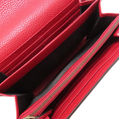 GUCCI グッチ 401232 GGマーモント チェーンウォレット 長財布（小銭入れあり） レザー レディース 中古