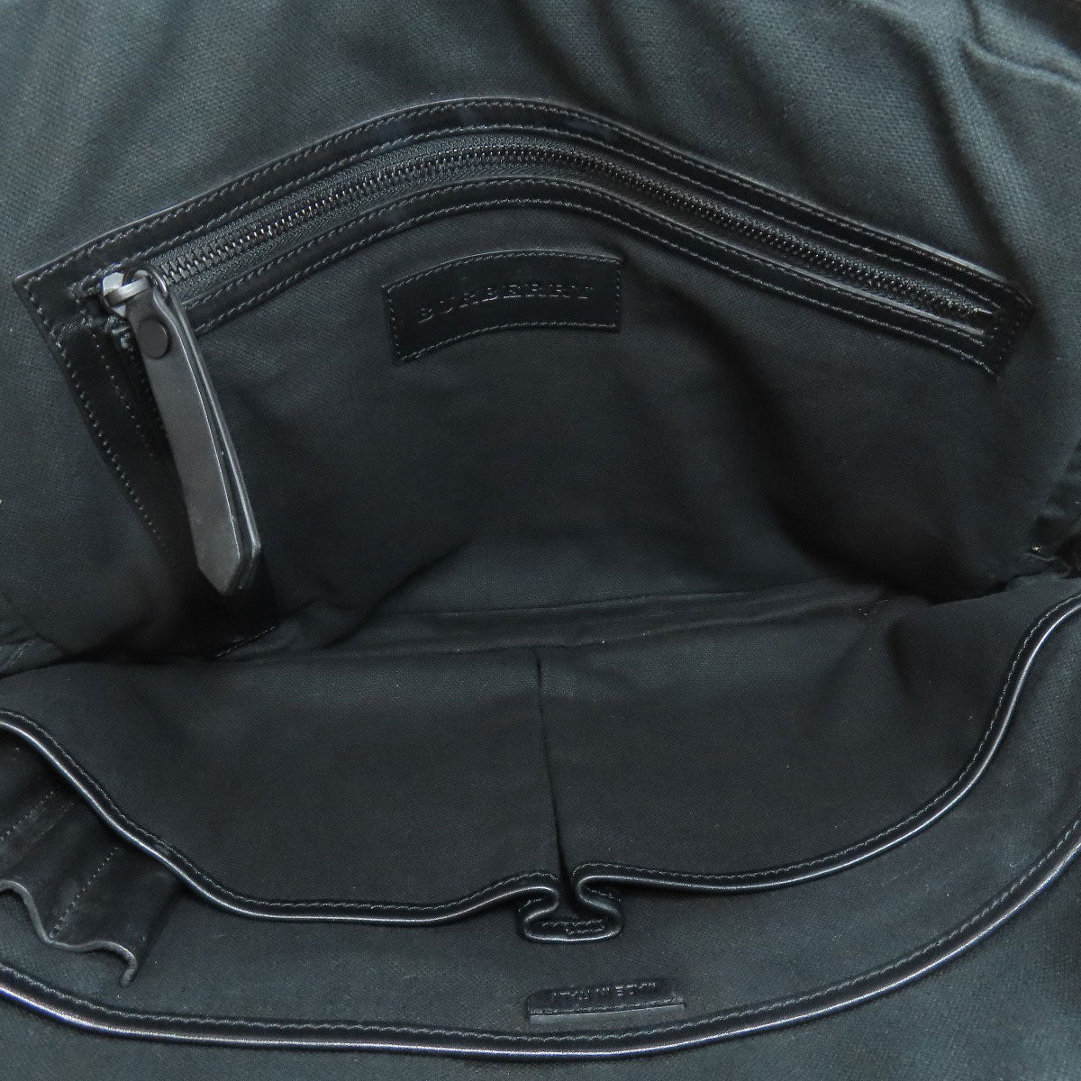 BURBERRY バーバリー ノバチェック 2WAY ビジネスバッグ PVC メンズ 中古