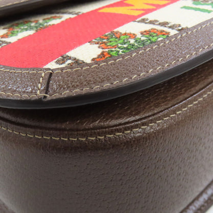 GUCCI グッチ 681173 バンブーバッグ 100周年記念モデル ハンドバッグ キャンバス レディース 中古