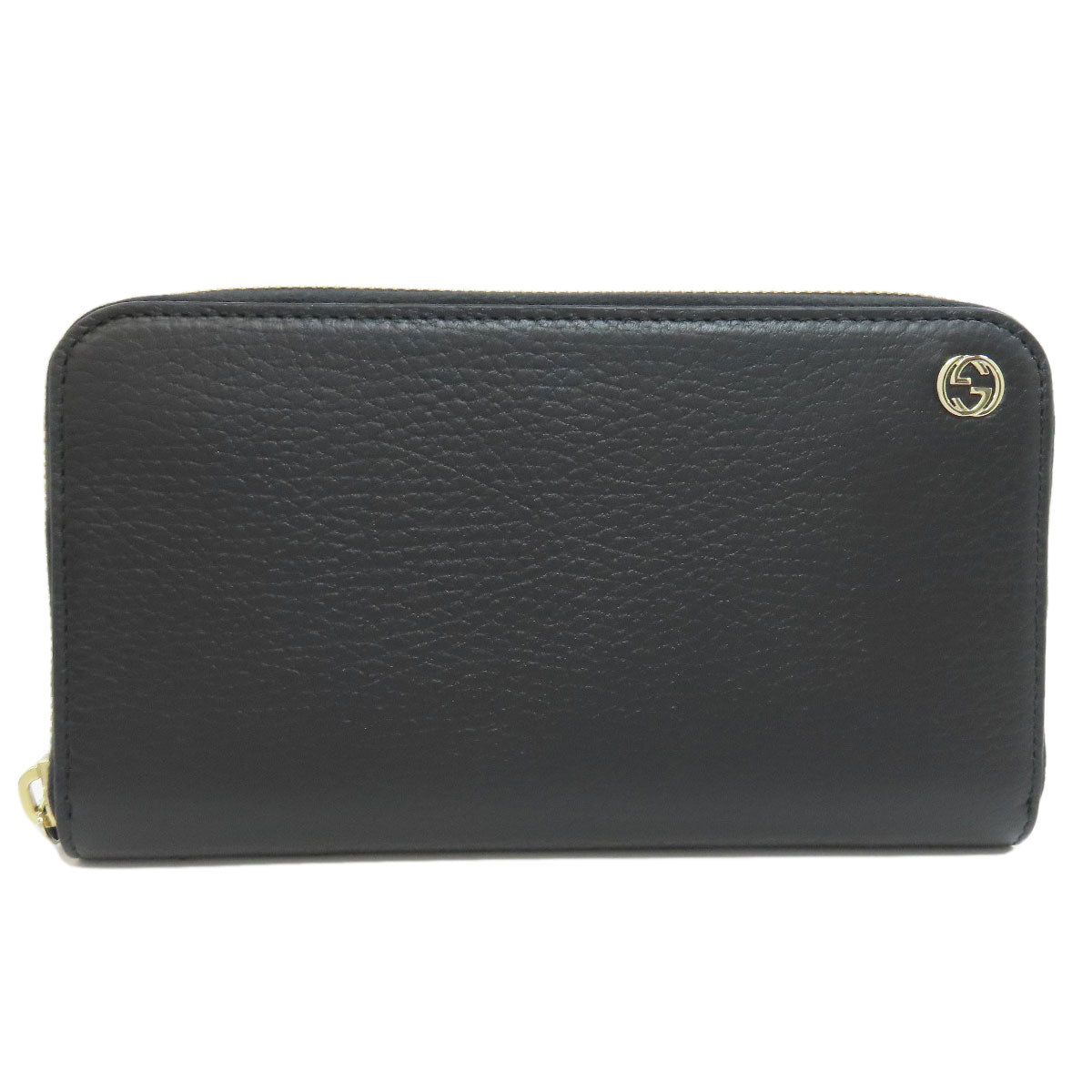 GUCCI グッチ 449347 インターロッキングG 長財布（小銭入れなし） レザー レディース 中古