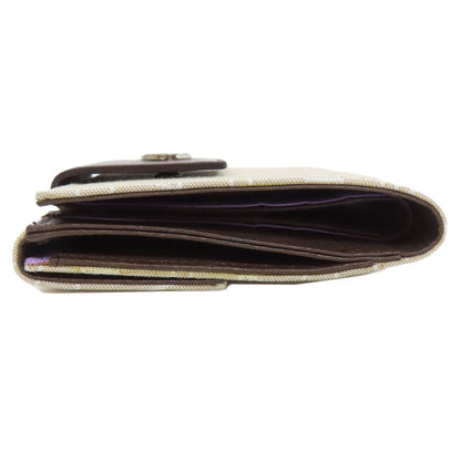 BVLGARI ブルガリ ロゴマニア ブルガリブルガリ 二つ折り財布（小銭入れあり） キャンバス レディース 中古